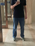 Navigare意大利小帆船男士牛仔褲25春夏季新品休閑簡(jiǎn)約長(zhǎng)褲棉質(zhì)親膚直筒褲 普魯士藍(lán) 31 曬單實(shí)拍圖