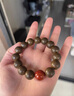 匠心尋藝非遺天然古法中藥合香珠手串醒神九里香草本沉檀香鏈佛珠助眠安神 更多款式任選 曬單實(shí)拍圖