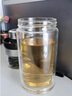 RICH YOUR HOME德國品質(zhì)茶杯茶水分離泡茶杯個人專用便攜防摔雙層男超大容量隔熱 黑色升級款500ML-防摔隔熱 曬單實拍圖