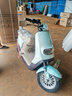 雅迪（yadea）電動(dòng)輕便摩托車(chē)長(cháng)續航60km鉛酸電池60V20Ah G20-M踏板電瓶車(chē)長(cháng)途通勤時(shí)尚男女電動(dòng)車(chē) 曬單實(shí)拍圖