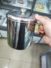 施錦高品質(zhì)不銹鋼茶缸316大容量家用水杯帶蓋老式茶杯子防摔口杯 12CM單層水杯(帶蓋) 曬單實(shí)拍圖