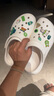 卡駱馳（crocs）經(jīng)典泡芙Clog男女一腳蹬懶人沙灘鞋 CR207521-100 39（39-40） 曬單實(shí)拍圖