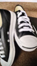 匡威（Converse）官方 Jack Purcell開口笑男女牛皮革板鞋黑色164224C 164224C 44 曬單實拍圖