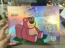 迪士尼（Disney）填色圖畫(huà)本 鐳射封面32頁(yè)臨摹美術(shù)本 兒童文具簡(jiǎn)筆畫(huà)繪畫(huà)本 加厚防滲透 草莓熊A75030-T1X 曬單實(shí)拍圖