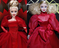 芭比（Barbie）女孩生日禮物黑標(biāo)典藏美泰80周年紀(jì)念款娃娃（典雅金發(fā)）JBJ17 曬單實(shí)拍圖