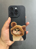 素洛適用蘋(píng)果16promax手機殼可愛(ài)貓咪iPhone15pro創(chuàng  )意簡(jiǎn)約唯美14plus趣味個(gè)性小眾13硅膠全包軟套女款 帽子貓咪-黑-全包軟殼 iPhone 16 pro 曬單實(shí)拍圖