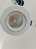 歐普照明（OPPLE） LED筒射燈全鋁深度防眩光可調(diào)角度射燈嵌入式過道射燈7W 暖白光（開孔：75-80） 曬單實(shí)拍圖