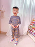 G.DUCKKIDS童連帽衛衣套裝2025秋季新款大童洋氣連帽小衫休閑牛仔褲兩件套 深灰色 80 曬單實(shí)拍圖