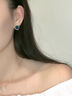 KASIYU2024新款藍色仿水晶耳釘款潮氣質(zhì)高級感耳墜耳飾女韓國風(fēng)耳環(huán)女 藍色仿水晶 曬單實(shí)拍圖