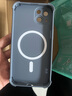 鑒百伊 磁吸四角防摔適用蘋果15手機(jī)殼新款iphone15promax高級感14蘋果13套12全包 薰衣灰硅膠磁吸四角防摔 iPhone 13 曬單實(shí)拍圖