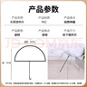 八海鳥(niǎo)透明雨傘長(zhǎng)柄手動(dòng)女生高顏值韓系超輕家用便攜學(xué)生雨傘上學(xué)專用 曬單實(shí)拍圖