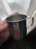 onlycook不銹鋼杯水杯帶蓋子 牛奶杯口杯316L不銹鋼兒童幼兒園寶寶杯 小豬 曬單實拍圖