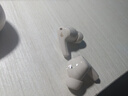 漫步者（EDIFIER）【王一博代言】FitBuds Pro真無(wú)線(xiàn)主動(dòng)降噪藍牙耳機太空艙入耳式低延遲輕奢學(xué)生音樂(lè )游戲運動(dòng)禮物 【皮革紋理設計】晨曦白 曬單實(shí)拍圖