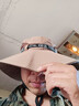戶(hù)外旅游防曬遮陽(yáng)帽子大檐登山帽遮臉漁夫帽男釣魚(yú)帽透氣太陽(yáng)帽 大帽檐防曬【卡其色】 曬單實(shí)拍圖