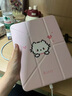 適用iPad11代平板保護套2025新款air7可愛(ài)卡通風(fēng)帶筆槽亞克力89代 雙面彩繪【卡通小貓咪】3+Y折 iPadair4/air5-10.9寸 曬單實(shí)拍圖