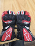 Alpinestars SP-8 V3 a星摩托車手套賽道公路防摔騎士機車皮男騎士手套 黑/白/亮紅色1304歐版 L 曬單實拍圖