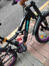 DESCRIPTIONDES軟尾山地自行車雙肩前叉雙碟剎20寸22寸越野單盤學(xué)生兒童單車 暗夜黑 22寸-7速-雙減震 曬單實(shí)拍圖