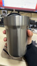 京東京造 保溫杯 咖啡杯男女便攜隨行水杯實用杯子 銀灰色360ml 曬單實拍圖