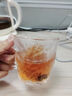 AILUKI日本式杯子感輕奢玻璃杯冰川紋ins風(fēng)家用牛奶咖啡早餐杯帶 冰川杯高款【粉色帶把】 曬單實(shí)拍圖