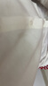 森馬（Semir）長袖T恤女U領(lǐng)純色開衫簡約2025夏季寬松落肩衣服溫柔109325101003 曬單實拍圖
