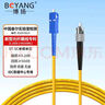 博揚(yáng)（BOYANG）電信級(jí)光纖跳線ST-ST(UPC) 3米 單模單芯尾纖 Φ3.0阻燃低煙無(wú)鹵跳纖光纖線 BY-3221SM 曬單實(shí)拍圖