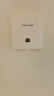 普聯(lián)（TP-LINK） 全屋WiFi6無(wú)線ap面板千兆套裝ax3000網(wǎng)絡(luò)覆蓋ac+ap易展組網(wǎng)Poe路由器 4個(gè)面板+5口路由【5色可選】 曬單實(shí)拍圖