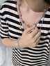 月老祠堂【已過香】月光石七星守護水晶項鏈轉(zhuǎn)運智慧男女款生日禮物 曬單實拍圖
