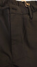無印良品（MUJI）男式  易干 寬版錐形褲 男士長(zhǎng)褲子 休閑褲秋季  AE0Y5A4A 深藏青色 S （165/72A） 曬單實(shí)拍圖