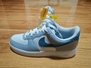 耐克NIKE緩震板鞋男空軍一號 AIR FORCE 1運動(dòng)鞋HV1795-141狼灰白44 曬單實(shí)拍圖