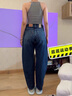 Levi's李維斯25年秋冬新款美式休閑女士BARREL高腰寬松錐形牛仔褲 淺藍 24 (31) 曬單實(shí)拍圖