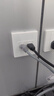 可思未來(lái) HDMI86面板模塊4K60hz帶6類(lèi)網(wǎng)口墻壁插座裝修模塊多功能86型模塊（HDMI2.0+RJ45）KS-D-MBHR4 曬單實(shí)拍圖
