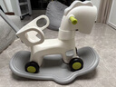 babycare 兒童搖搖馬 溜溜車五合一多功能小木馬車玩具周年生日禮物寶寶 【新品】音樂(lè)發(fā)光搖馬-辛德白六合一 曬單實(shí)拍圖