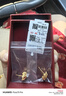 中銀億金醒獅黃金耳釘足金耳環(huán)鑲嵌耳飾品生日七夕情人節(jié)禮物送女友老婆 琺瑯醒獅耳飾【金重約6.8g】 曬單實拍圖