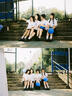 白襯衫女夏短袖jk制服套裝高中生初中生畢業(yè)服班服校服日系學(xué)院風(fēng) 女白短袖（刺繡)+黑中裙+細(xì)交叉 L 曬單實(shí)拍圖