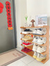 小匠材鞋架簡(jiǎn)易家用小型入戶門口鞋子收納柜多層宿舍樓道置物架五層70cm 曬單實(shí)拍圖