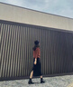 薩拉維夫 SLLAVIF時尚職業(yè)包臀半身裙女2025夏秋新款后開叉直筒長裙中長款一步裙子 黑色 S 曬單實(shí)拍圖