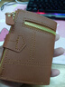 察今軟皮時(shí)尚女士錢(qián)包女短款2025新款韓版學(xué)生折疊大容量手拿包小錢(qián)夾 棕色 曬單實(shí)拍圖