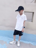 真維斯男童短褲夏季薄款兒童褲子2025新款冰絲速干運動褲男孩中大童外穿 【速干短褲】黑 漸變藍青 140 曬單實拍圖