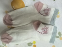 浪莎兒童襪女童薄款棉襪學(xué)生休閑四季短襪子 可愛萌兔 曬單實拍圖