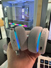 分形工藝FD Scape耳機(jī)頭戴式麥克風(fēng)電腦 RGB  無(wú)線電競(jìng)游戲無(wú)線充電底座藍(lán)牙5.3超寬頻靜音 可拆麥克風(fēng) 灰色 曬單實(shí)拍圖