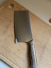 炊大皇 COOKER KING炊大皇全鋼切菜刀家用廚師專(zhuān)用砍骨頭刀具年年有魚(yú)廚房套裝組合 三德刀（全鋼刀身） 曬單實(shí)拍圖