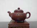 艾瑩嘉宜興紫砂壺名家純全手工原礦清水泥云肩如意茶壺高檔功夫泡茶壺 曬單實(shí)拍圖
