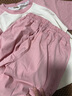 皮爾卡丹（pierre cardin）童裝哪吒女童短袖套裝夏季2025新款哪咤兒童服裝寶寶短袖娜扎衣服 粉色 130 尺碼7~8歲【120-130cm】 曬單實拍圖