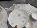 祺公子景德鎮(zhèn)碗具套裝高檔輕奢碗碟套裝家用骨瓷餐具盤子碗筷喬遷送禮 70件豪華配富貴煲 可微波洗碗機(jī) 曬單實拍圖