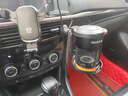 曼影（MANYING）車載水杯架可折疊空調(diào)出風(fēng)口飲料架防抖車內(nèi)奶茶托煙灰缸固定支架 折疊款【暖橙】 曬單實(shí)拍圖