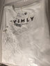 梵希蔓新中式國風(fēng)白色T恤女2025年夏季新款別致刺繡雪松短袖上衣 XL 曬單實拍圖