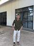 吉普（JEEP）美國正品純棉薄款牛仔褲夏季男士寬松直筒百搭彈力商務(wù)中年長褲子 白色 【官方正品】 33 【推薦體重150-160斤】 曬單實拍圖