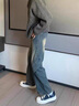 馬克華菲輕奢男鞋2025新款板鞋厚底帆布鞋男士休閑鞋增高鞋子男款潮鞋 牛仔藍(lán) 40 【標(biāo)準(zhǔn)運(yùn)動(dòng)鞋碼】 曬單實(shí)拍圖