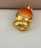 周大生腕美黃金轉運珠手鏈生肖蛇熒光琺瑯皇冠蛇七夕情人節(jié)禮物送女友 皇冠蛇轉運珠-【不配繩,介意慎拍】 0.90g 無繩 曬單實拍圖