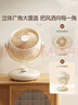 海爾（Haier）空氣循環(huán)扇臺(tái)式桌面風(fēng)扇家用渦輪換氣扇節(jié)能循環(huán)對(duì)流風(fēng)扇大風(fēng)量電風(fēng)扇搖頭輕音電扇 HFX-Y2050A 曬單實(shí)拍圖